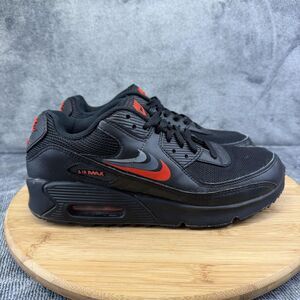 Nike Air Max 90 Shoes Boys Size 7 Black Athletic Running Sneakers DX9272-001
